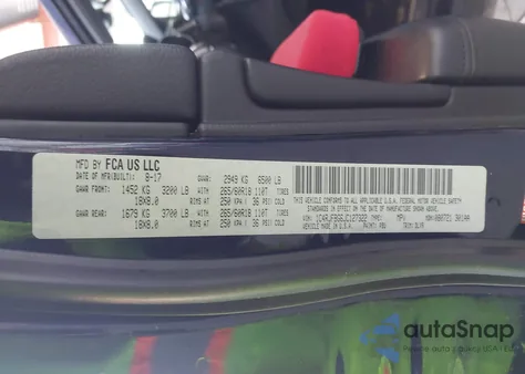 2018 Jeep Grand Cherokee Limited 4X4 z USA, uszkodzony, nr VIN 1C4RJFBG6JC127322